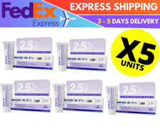 Galderma Benzoyl Peroxide 2.5 Benzac AC for acne, pimples 60GM X 5 FAST SHIP
