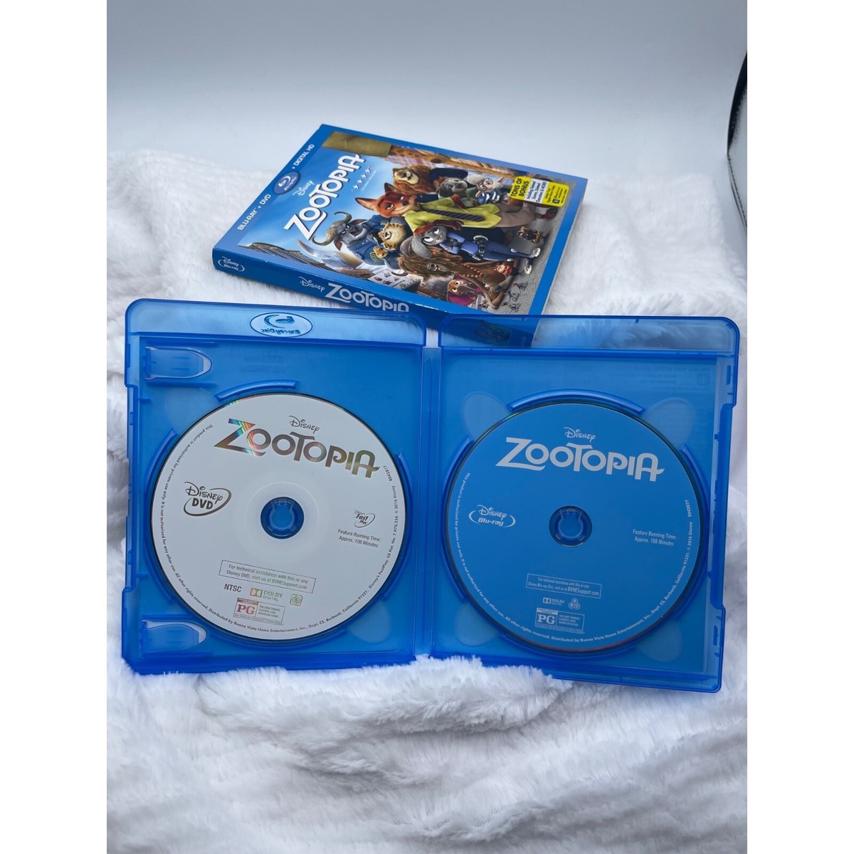 Zootopia Blu-Ray and DVD and Digital HD Combo 786936850345| eBay