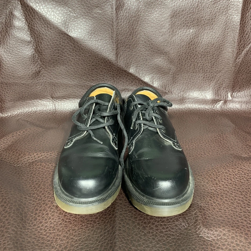 Zapatos De Colección Hechos en Inglaterra Dr Martens Originales Negros Marrón Talla US 1 UK 0 Foto 3 de 4