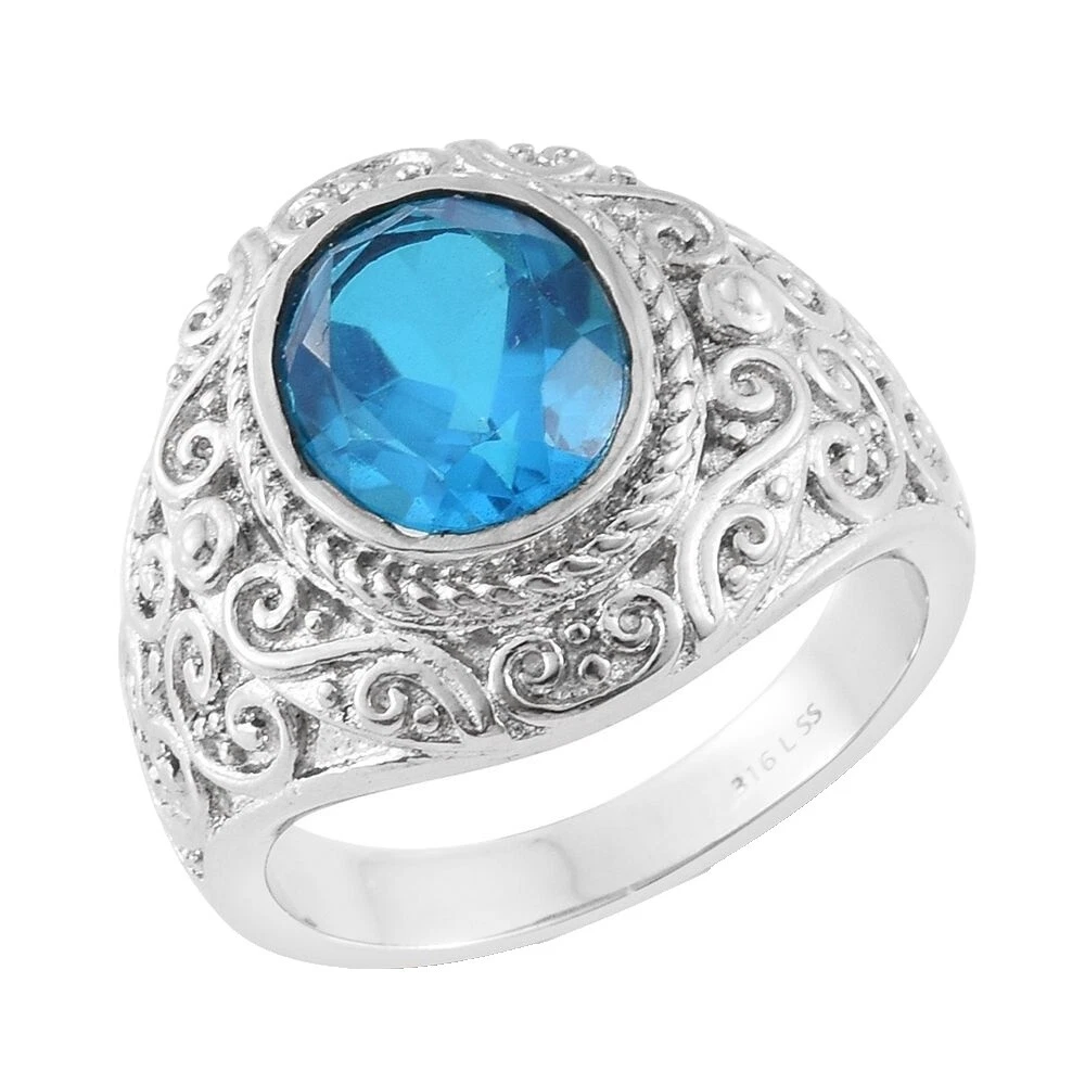 石英表不锈钢时尚戒指