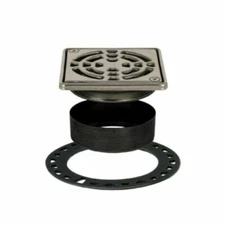 Schluter Kerdi-Drain Grate Kit 4" Stainless Steel Finish - KD4GRKE - NEW SEALED