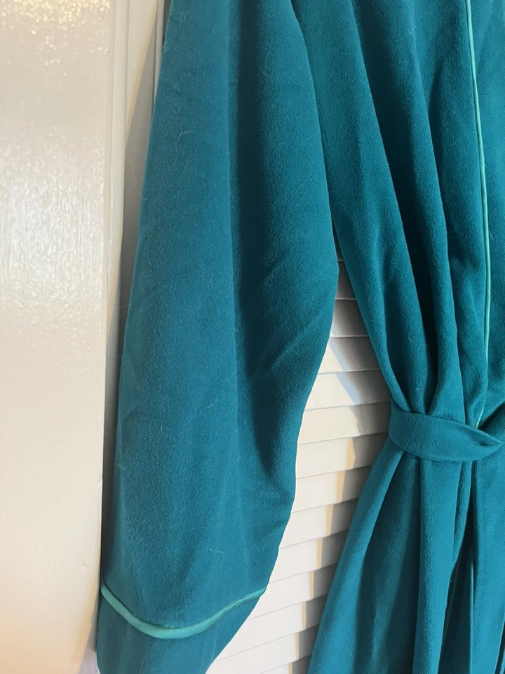 VANITY FAIR Vintage Women’s Size Medium M Lounge Gown Robe House Dress Tie Belt - Image 4 of 4