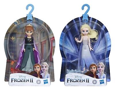 Frozen II Action Figure Small Dolls 4 in Queen Anna and Elsa Disney  Princess New