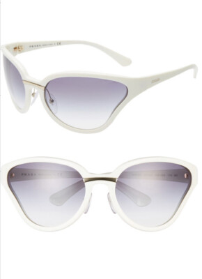 Prada 68mm Oversize Wrap Butterfly Sunglasses NWT | eBay display picture 1