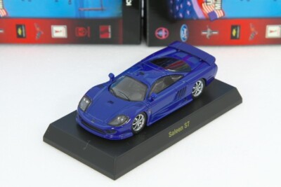 Kyosho 1/64 Saleen S7 blue USA sports car Collection1 | eBay