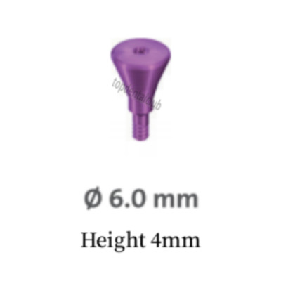 RC Dental Healing Abutment Closure Cap Bone Level Ti Regualr Fits ITI Straumann