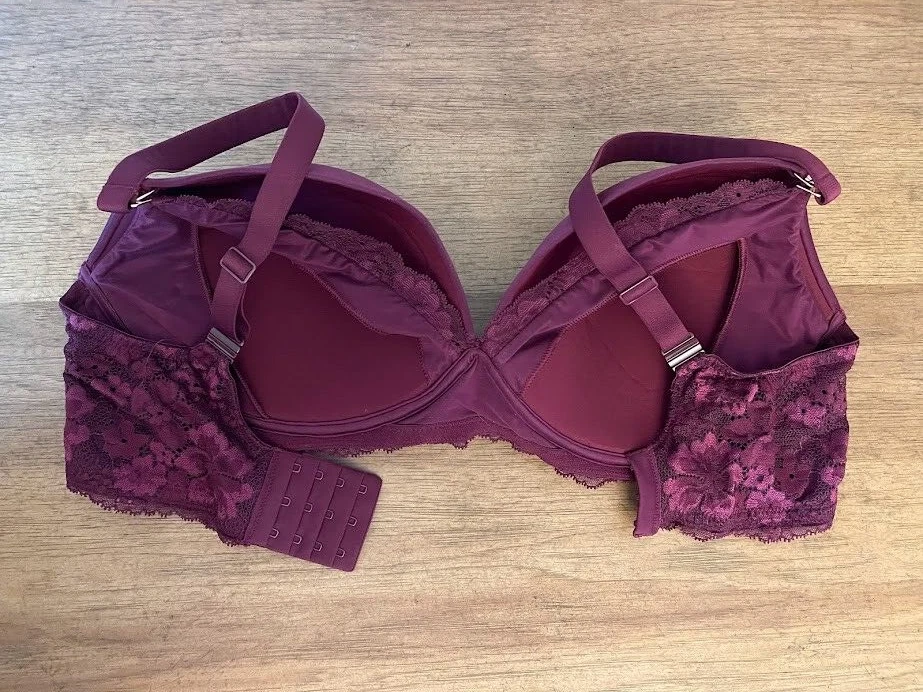 Victoria's Secret Smooth Kir Lace 36DDD Body By Victoria Wireless Nursing Bra - Image 2 of 2