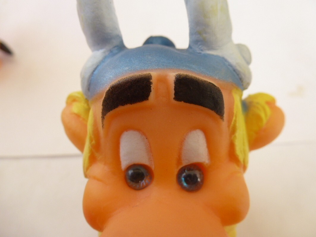 3 Têtes De Marionnettes Astérix, Obélix Et Idéfix – 1977, Uderzo Goscinny