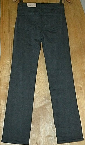 NYDJ Marilyn Straight Leg Denim Jeans Color Pewter Gray Size 00P - Picture 4 of 4