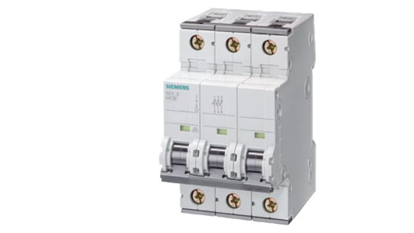 Circuit breaker 3P C 6A 230V 6kA SENTRON 5SY6306-7 /T2UK