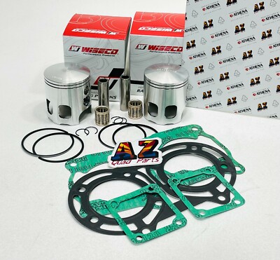 Yamaha Banshee YFZ 350 64.25mm Wiseco Pro Lite Pistons Bearings Gaskets Kit Set