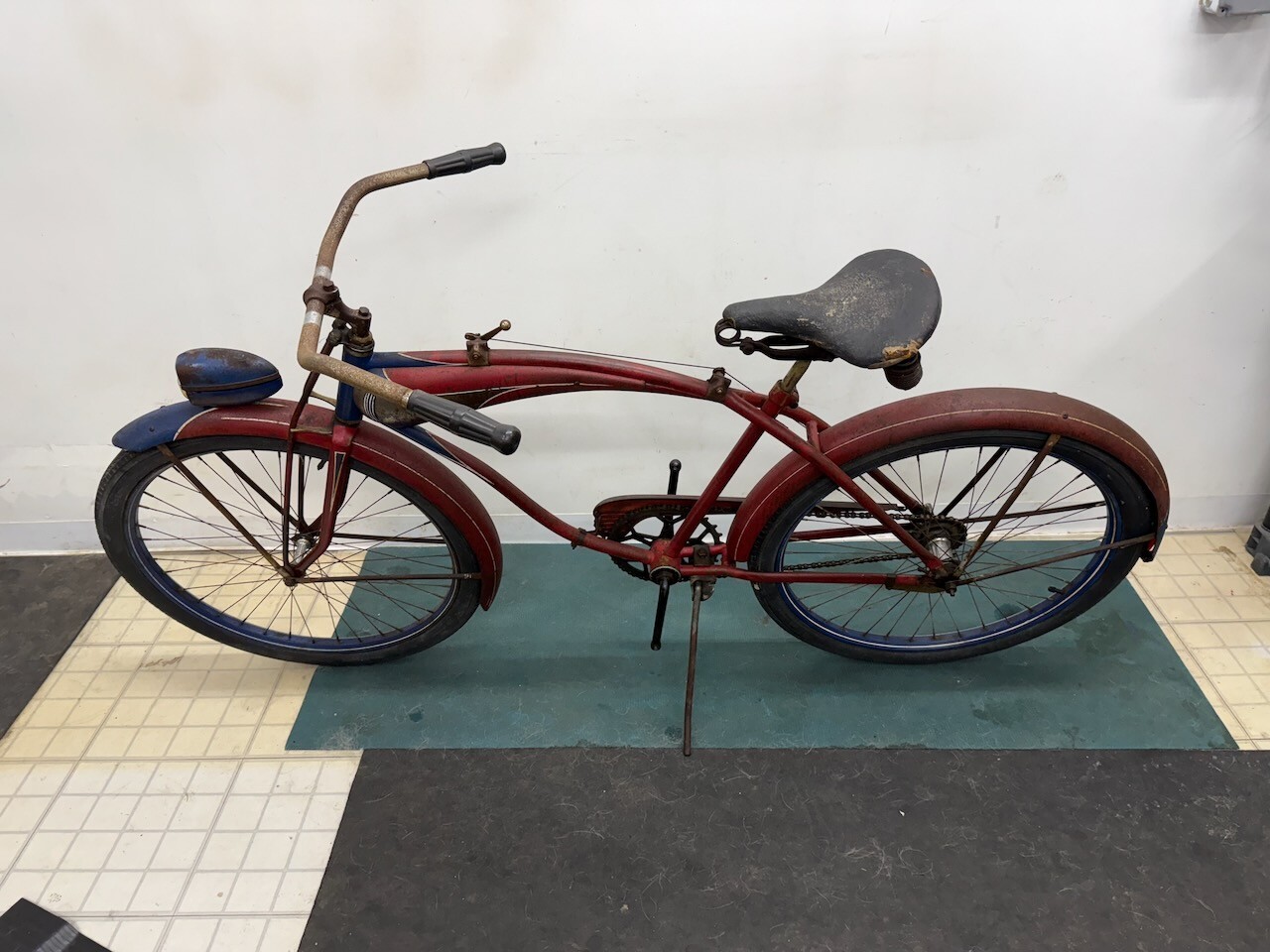 Shelby War Restricted Mens 26" Bicycle With Blackout Parts Rare No Badge