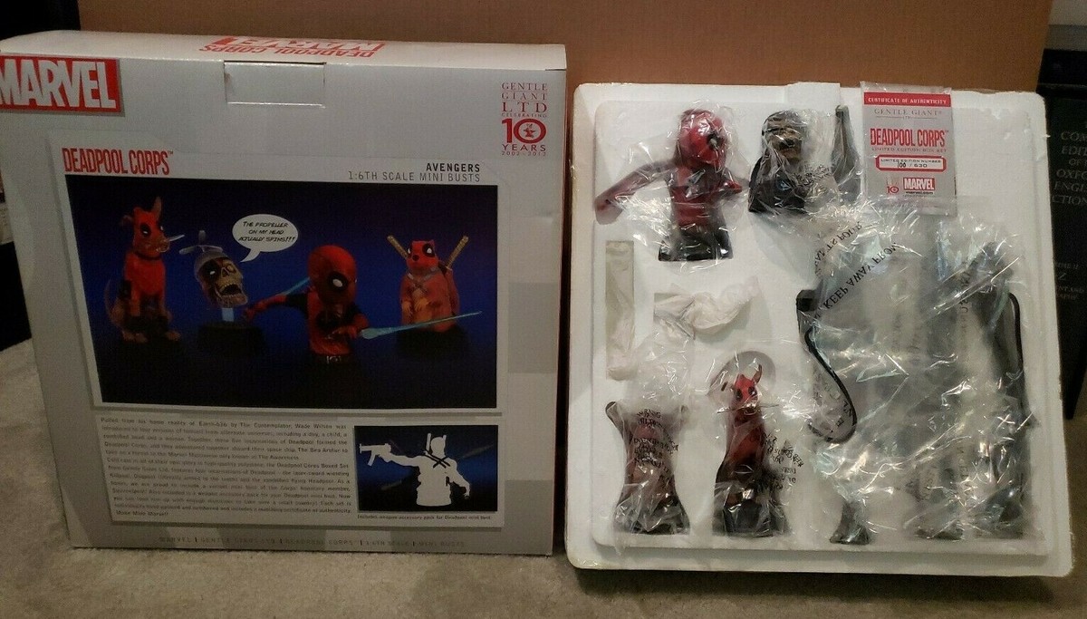 アメコミ deadpool gentle giant mini bust Zombie Deadpool Minibust by Gentle Giant Unboxing (SDCC 2020