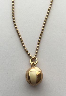 Pilgrim Danish 16Ct Gold Plate necklace Solid Retails $38 Price 