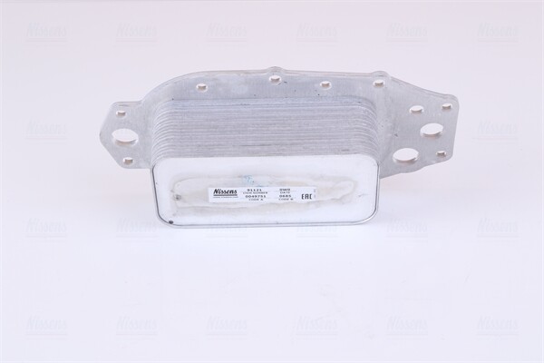 91121 NISSENS Oil Cooler, engine oil for CITROËN,JAGUAR,LAND ROVER,PEUGEOT