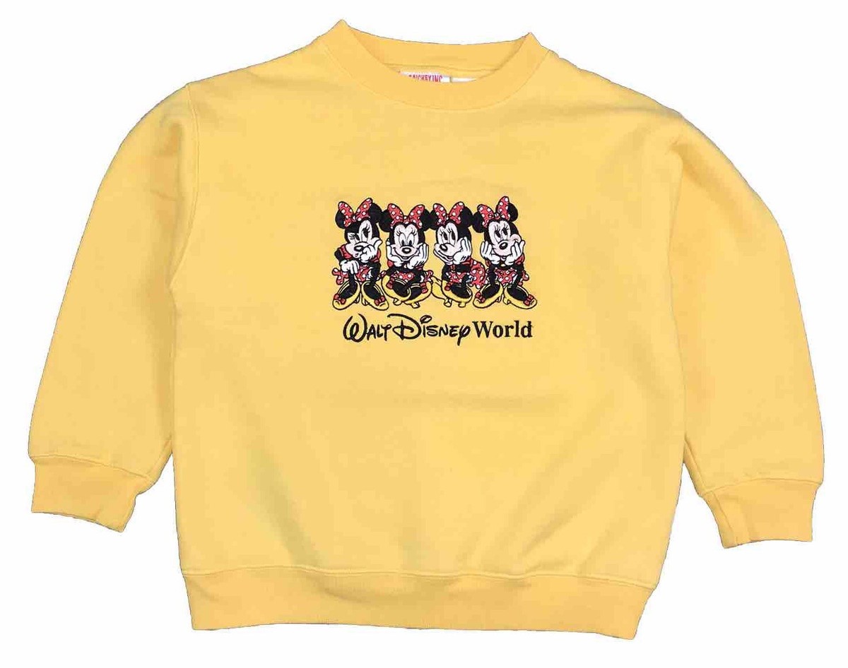 Mickey, Inc Kids Girls Minnie Mouse Walt Disney World Yellow