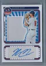 2024 PANINI STARS & STRIPES BRANDON NEELY AUTO 148/199 AUTOGRAPH JUMBO JERSEY