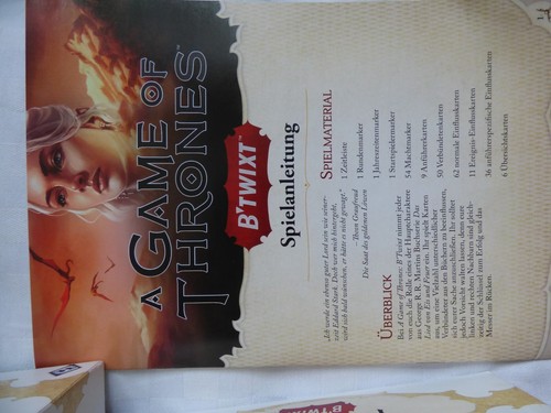 A GAME OF THRONES - B'Twixt / Kartenspiel / Gesellschaftsspiel Btwixt neuwertig - Bild 6 von 9