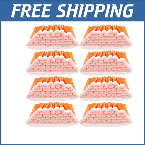 400 Premium Lint-Free Foam Cleaning Swabs - 5.25" for Delicate Equipment