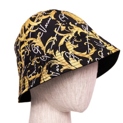 58 M NEW $500 VERSACE Black Nylon MEDUSA LOGO Barocco  display picture 2