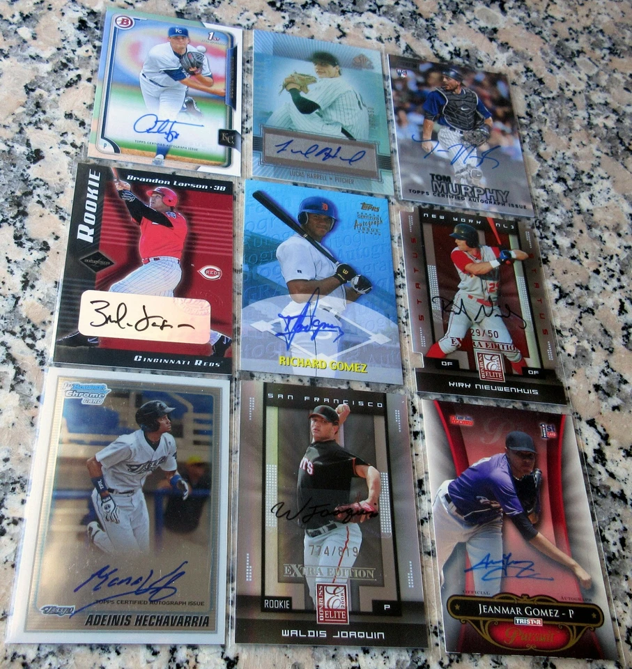 25 сертифицированных бейсбольных карточек с автографами дебютантов RC SP отлично подходят для перепродажи 🔥🔥🔥$$ - Изображение 2 из 3