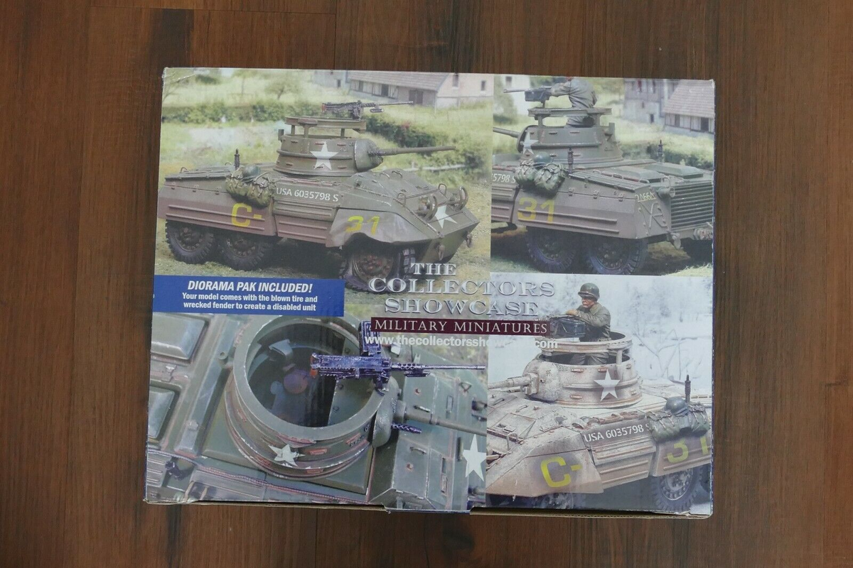 Collectors Showcase CS00466 M8 Greyhound Normandy - Tank Collectors Showcase