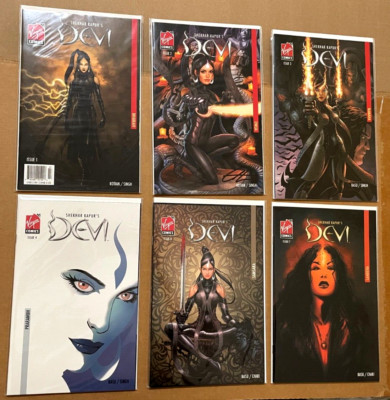 Devi 1 2 3 4 6 7 NM 1st Virgin Comics 2006 #2 SIGNED Greg Hornr 1-7 no issue 5