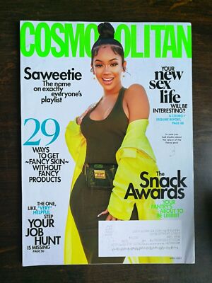Cosmopolitan Magazine April 2021 The Snack Awards - 29 Ways to Get