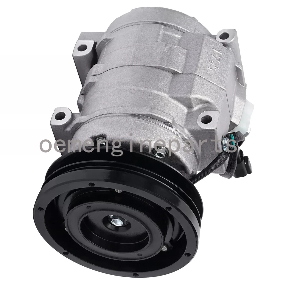 For Caterpillar 320C 322C 307D 320D 3054T 3066 A/C Compressor 231-6984 201-3837 - Image 3 of 4