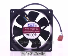 AVC DS07025R12H 7025 DC12V 0.50A 70*70*25MM 4-Wire Silent Cooling Fan