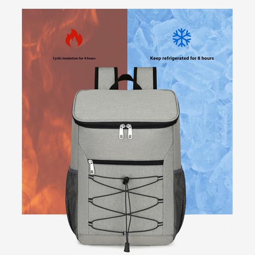 Rucksack Kühlbox Kühlrucksack Thermo Auslaufsicher Groß Lunchrucksack Eis - Bild 9 von 9