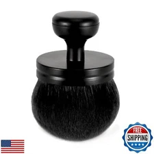 NQEUEPN Extra Large Self Tanning Brush, Oval Foundation Blend Tool, Black, Sy