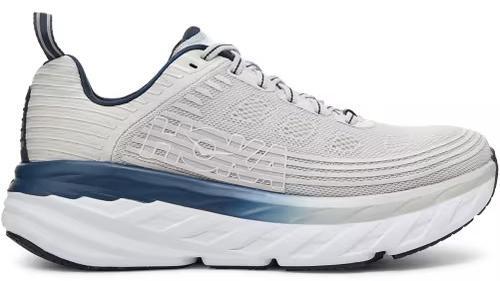 Hoka, gray blue Bondi 6, 12.5 wide. Great Condition. Hoka Mens Blue/Frost Gray Sz. 12.5 Bondi 6 | eBay main image 3