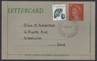 Australia 10c QE2 lettercard uprated to 18c, pmked “TRANS AUSTRALIAN RAIL"