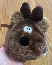 Vintage Hallmark Rodney The Reindeer Gift Card Holder  Coin Purse Plush