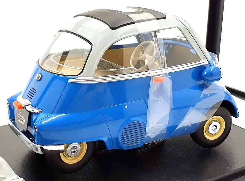 KK Scale 1/12 Scale Diecast KKDC120042 - BMW Isetta 250 1959 - Blue - Image 2 of 4