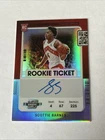 2021-22 Scottie Barnes Panini Contenders Optic Rookie Ticket Silver Auto #121