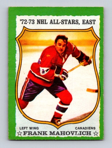 Frank Mahovlich #145 1973 O-Pee-Chee card