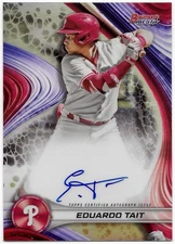 2024 Bowman’s Best - Best of 2024 Autograph Refractor - Eduardo Tait #B24-ET