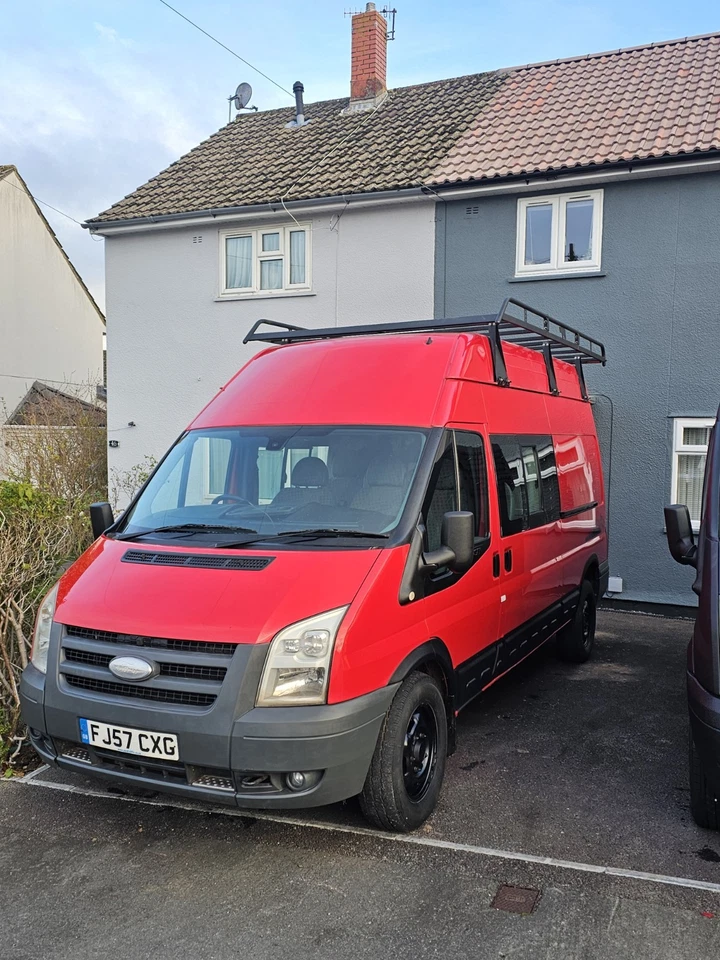Ex Fire And Rescue Transit L3 H3 Crew Cab low mileage 99k 6 seater twin sliding - Image 3 of 4