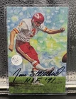 Jan Stenerud Signed W/“HOF 91” Inscription Goal Line Art Postcard-JSA CK34416