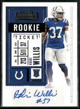 2020 Panini Contenders #292 Khari Willis