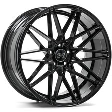 22x9 1AV ZX4 Gloss Black Wheels 5x110 (35mm) Set of 4