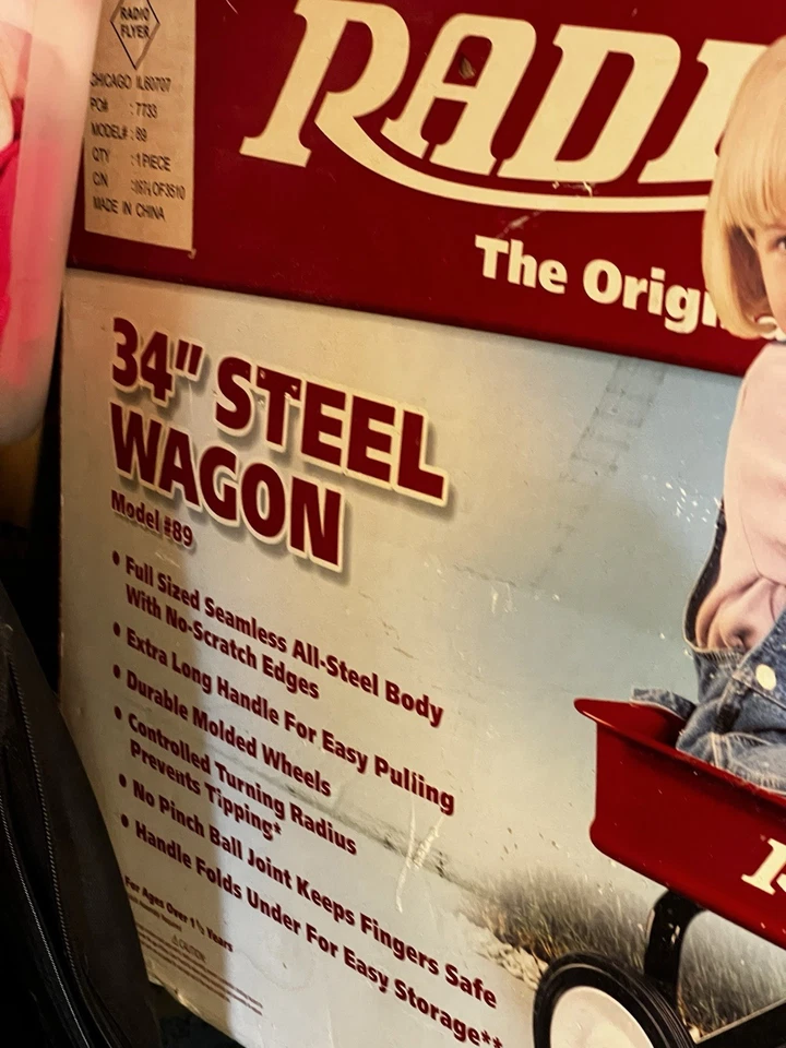 🔥Nuevo Vagón Radio Flyer Vintage - Original en Caja | Coleccionable desde 1917 Foto 3 de 4