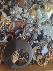 3 LBS White Black craft JUNK SCRAP Jewelry Lot Harvest Salvage RHINESTONE — photo 5