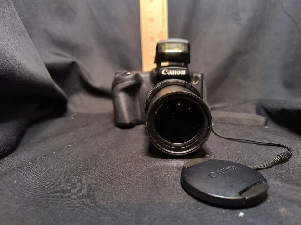 Цифровая камера Canon PowerShot SX400 IS 16,0 Мп черный комплект - ПОЛНОСТЬЮ протестирована как новая  - Изображение 2 из 4