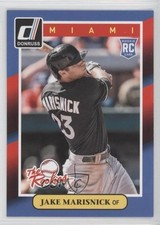 2014 Panini Donruss The Rookies Jake Marisnick #33 0w7