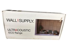 Wall! Supply UltrAcoustic Eco Tile Walnut - 3D Acoustic Set of 6 Panels (10.87