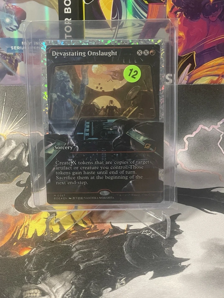 Mtg Magic The Gathering Eternities Devastating Onslaught Fracture Foil 0387 - Image 3 of 3