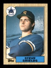  113T Steve Shields  Mariners 1987 Topps Baseball Sports Trading Card 